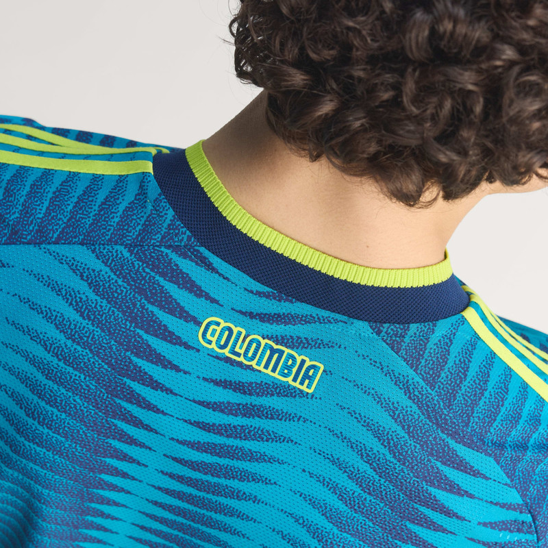 Colombia 26 Away Authentic Jersey 7