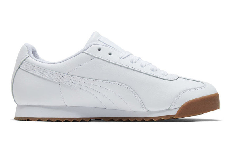 PUMA Roma Classic 'White Gold Gum' 366408-01 2