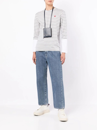 Comme des Garçons PLAY long-sleeve striped T-shirt outlook