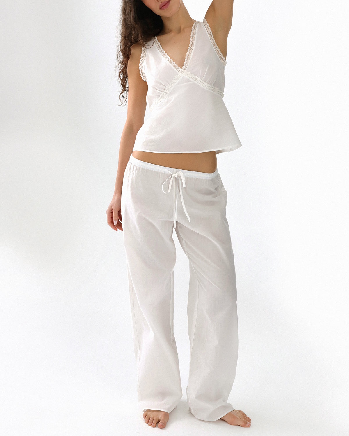 The Pant 2-Pack: Cotton Voile Black & White - 3