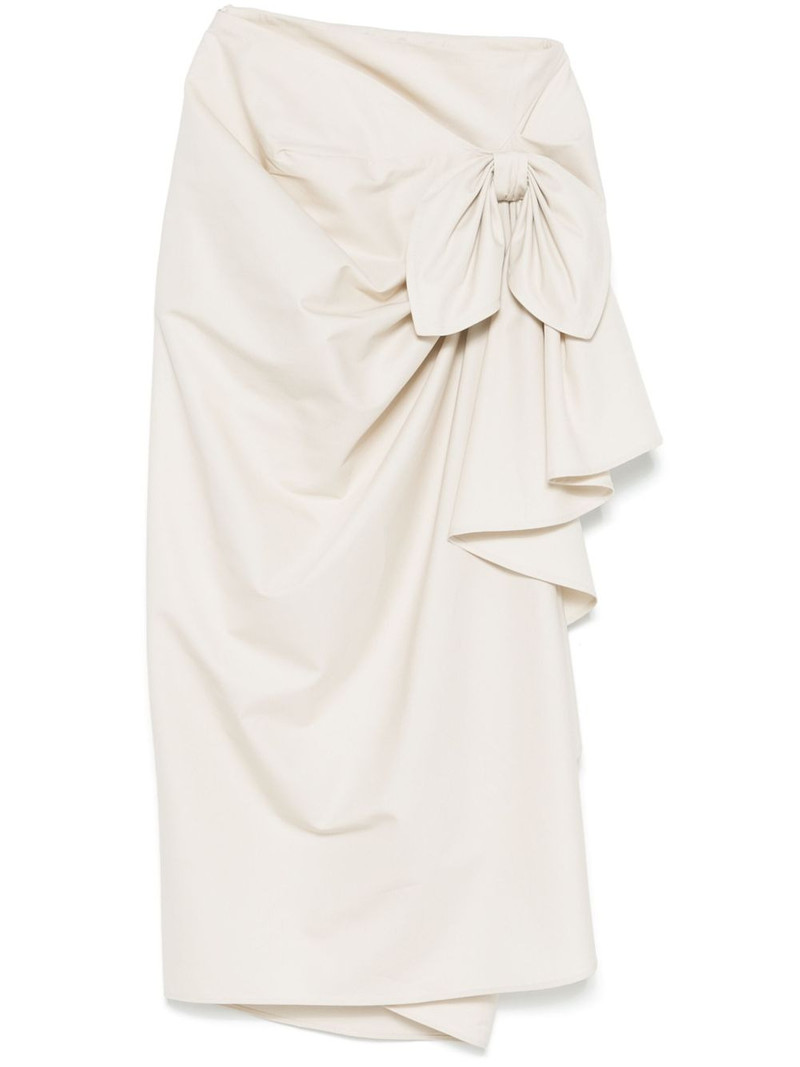 knotted pencil skirt 1