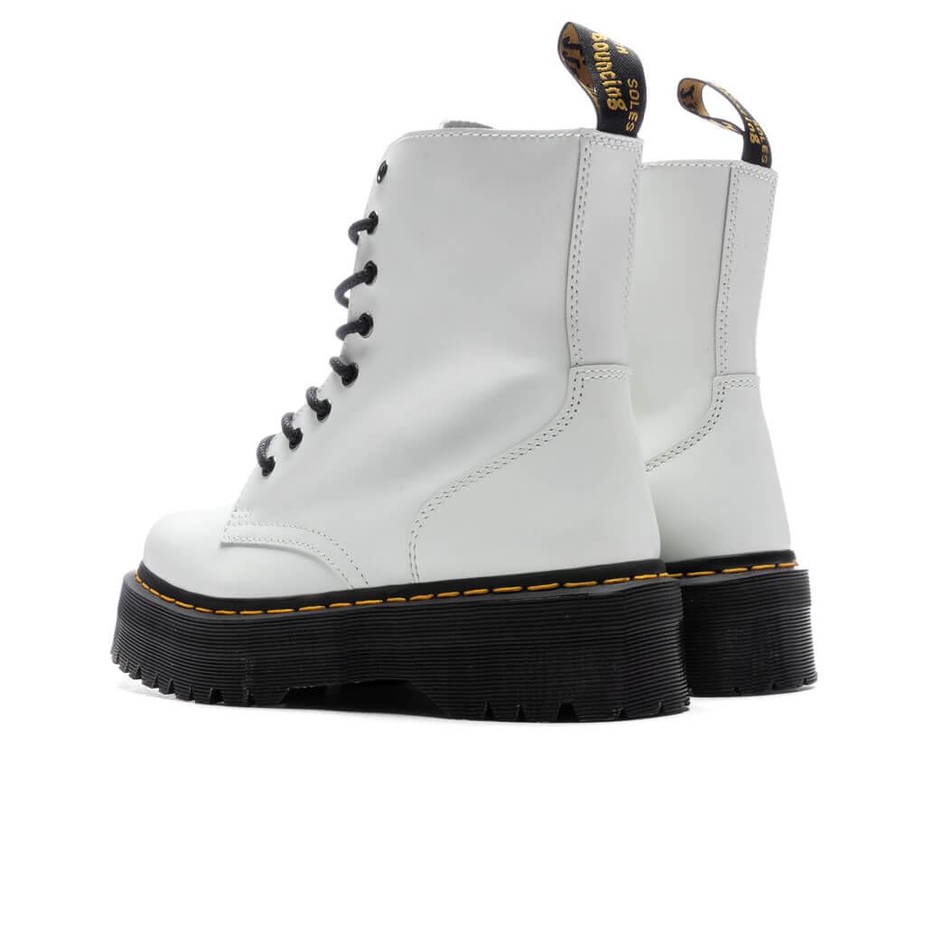 AIR WAIR WOMEN'S JADON POLISHED SMOOTH BOOT - WHITE - 3