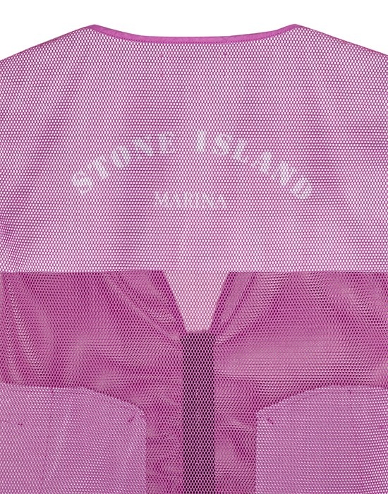 905X5 STONE ISLAND MARINA_ NYLON MESH / RIP STOP PRISMATICO MAGENTA - 4