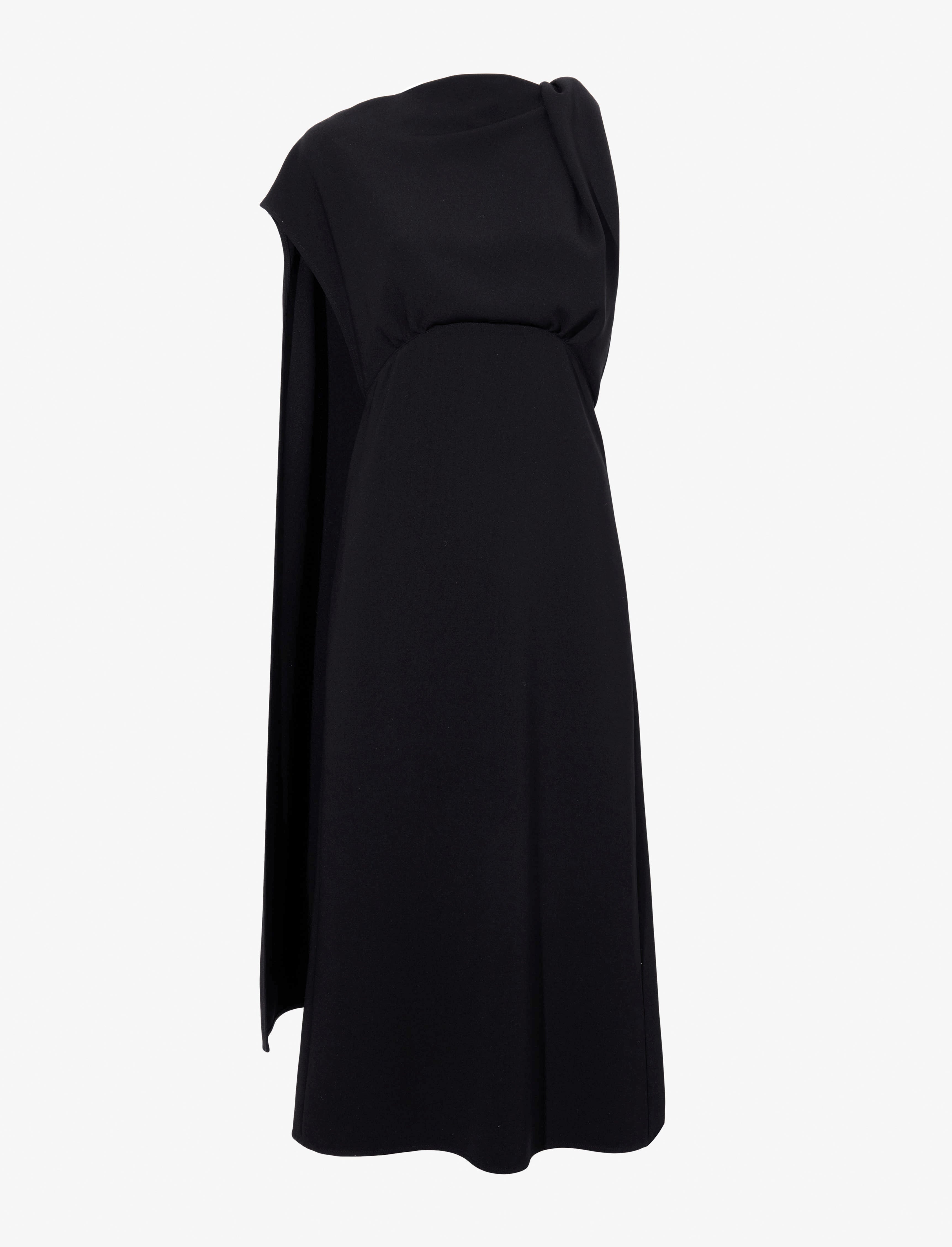 Maude Dress in Matte Viscose Crepe - 1