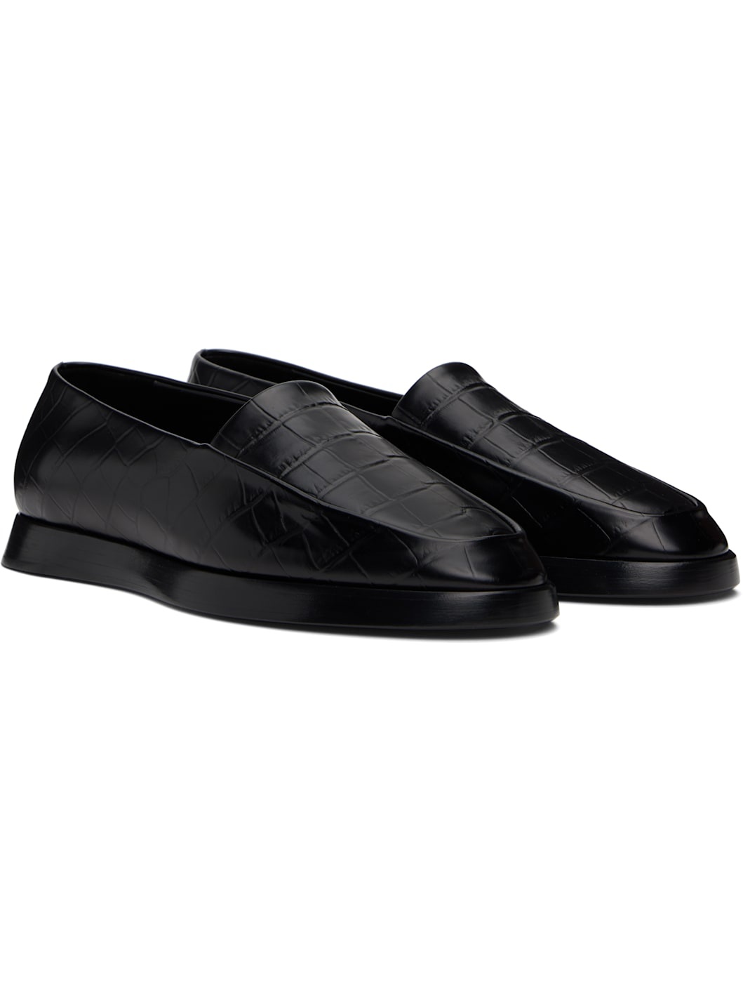 Black Dress Loafers - 4