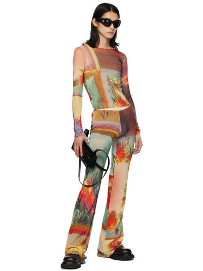 Jean Paul Gaultier Multicolor Scarf Long Sleeve T-Shirt outlook