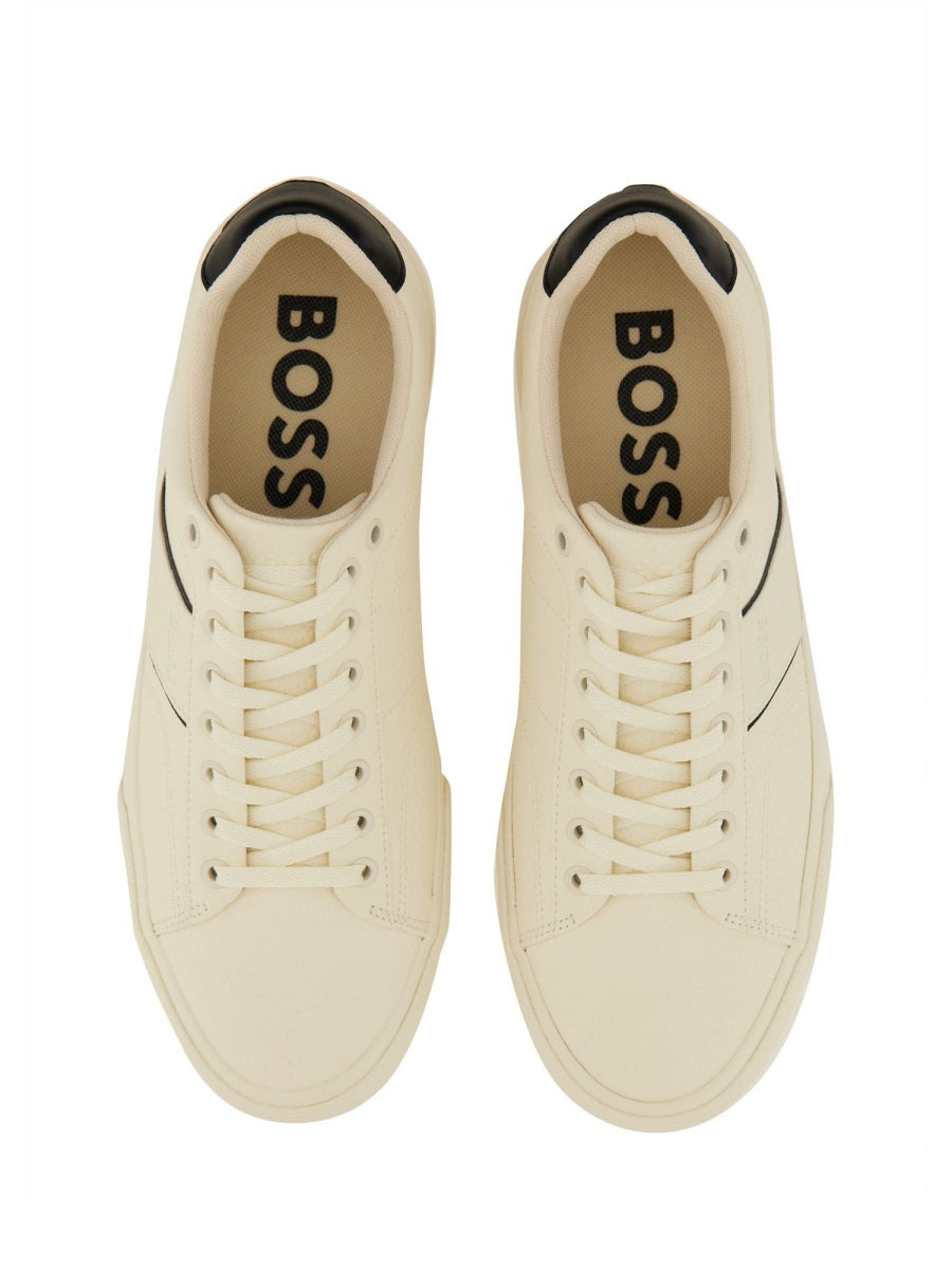 Boss Men Leather Sneaker - 2