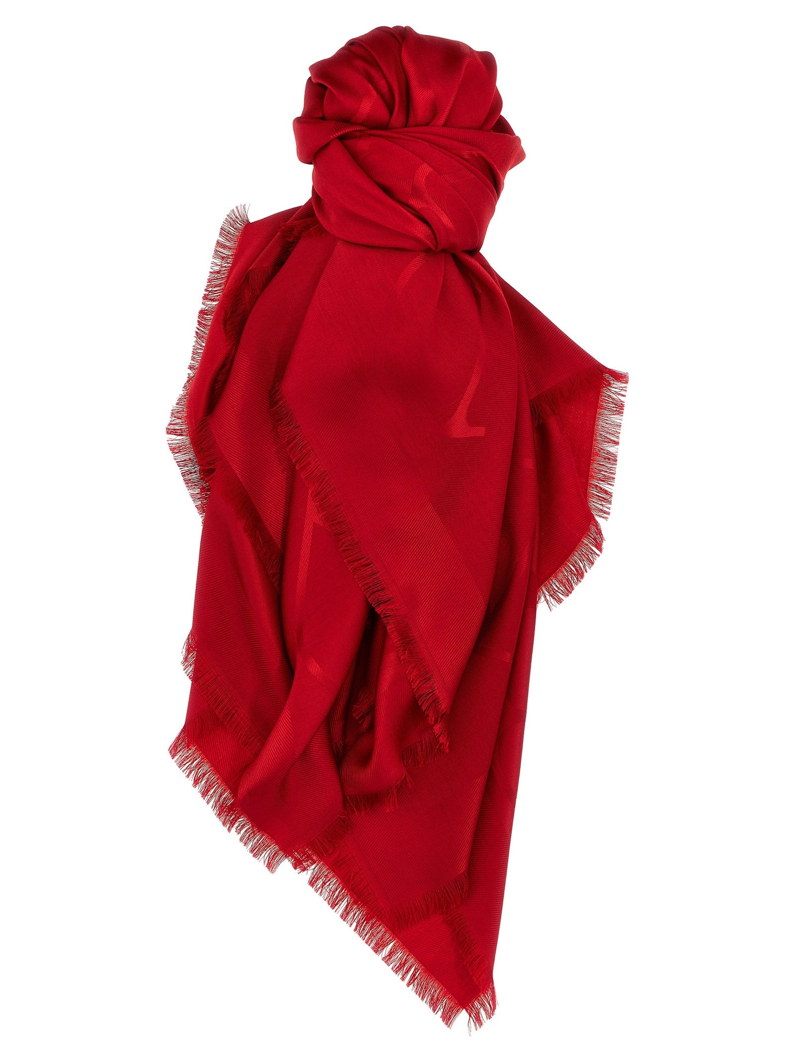 Vlogo Signature Scarves, Foulards Red - 1