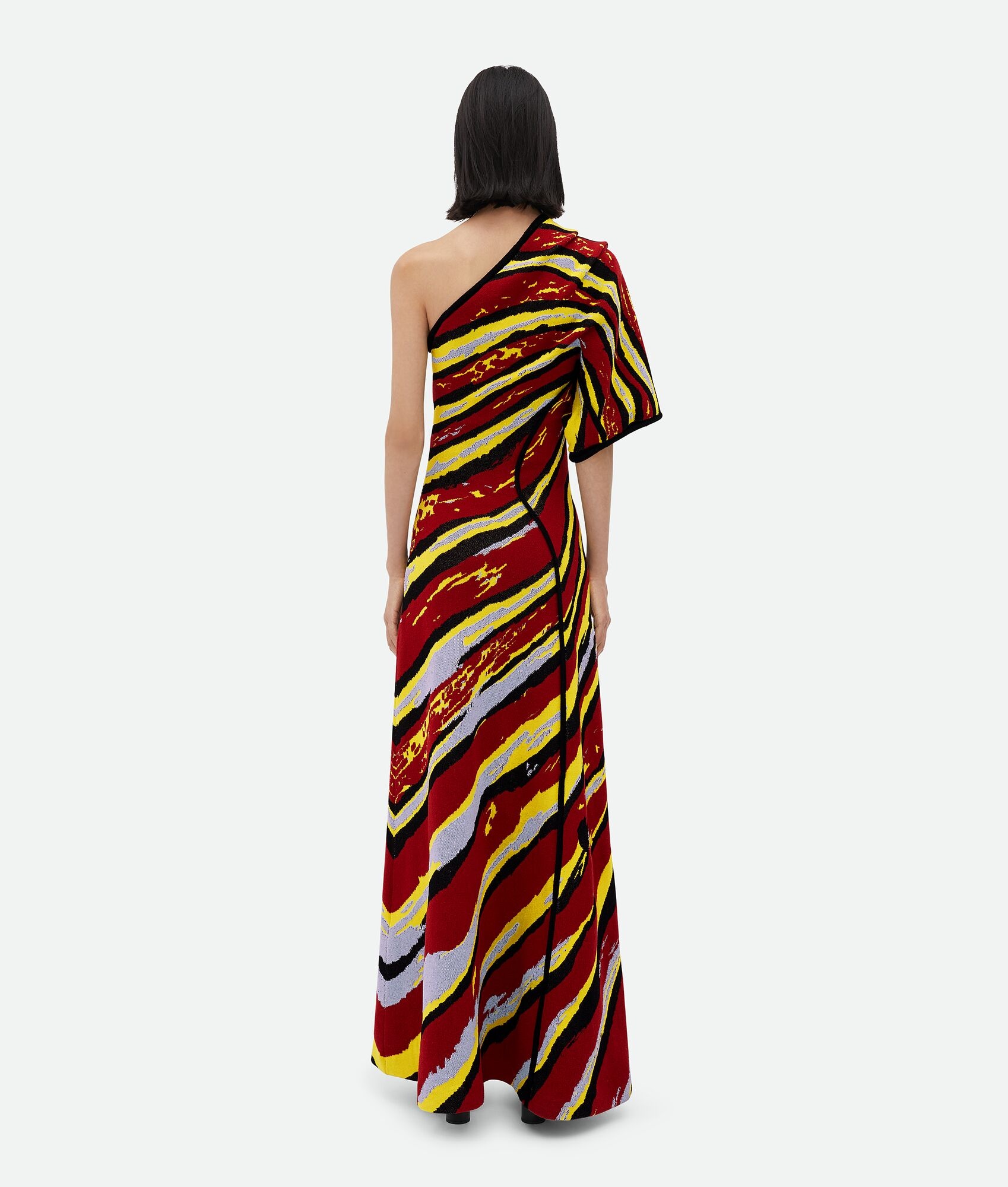 Viscose Jacquard Dress - 3