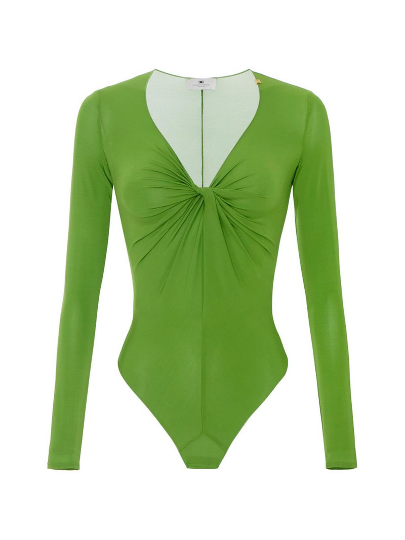 draping long-sleeve bodysuit 1