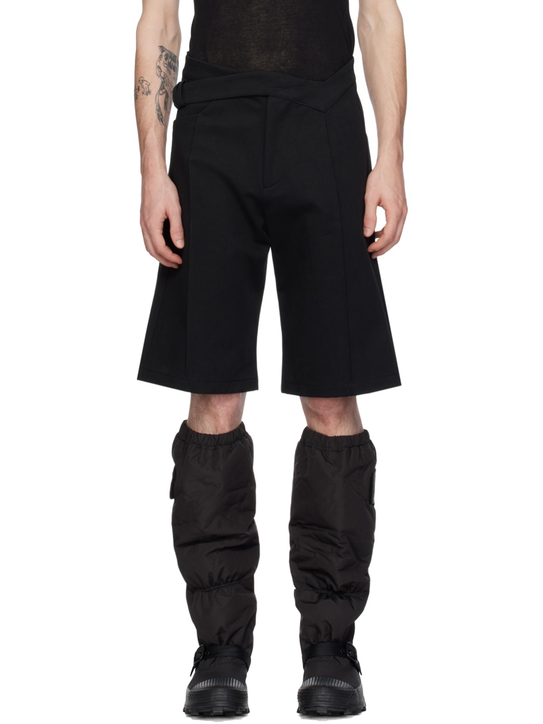 Black Nycola Shorts - 1