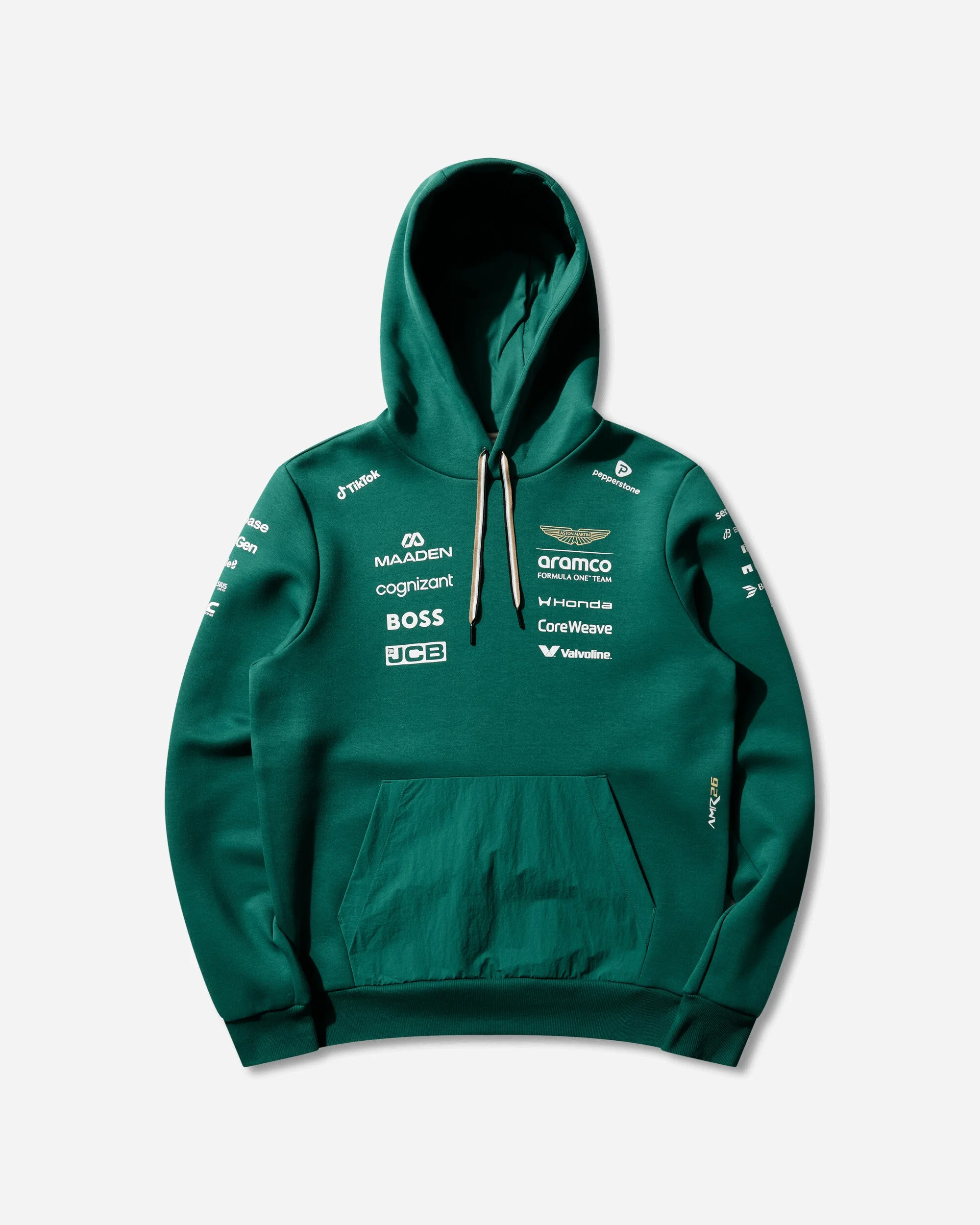 ASTON MARTIN ARAMCO F1 TEAM Replica Hoodie Green Lux - 1