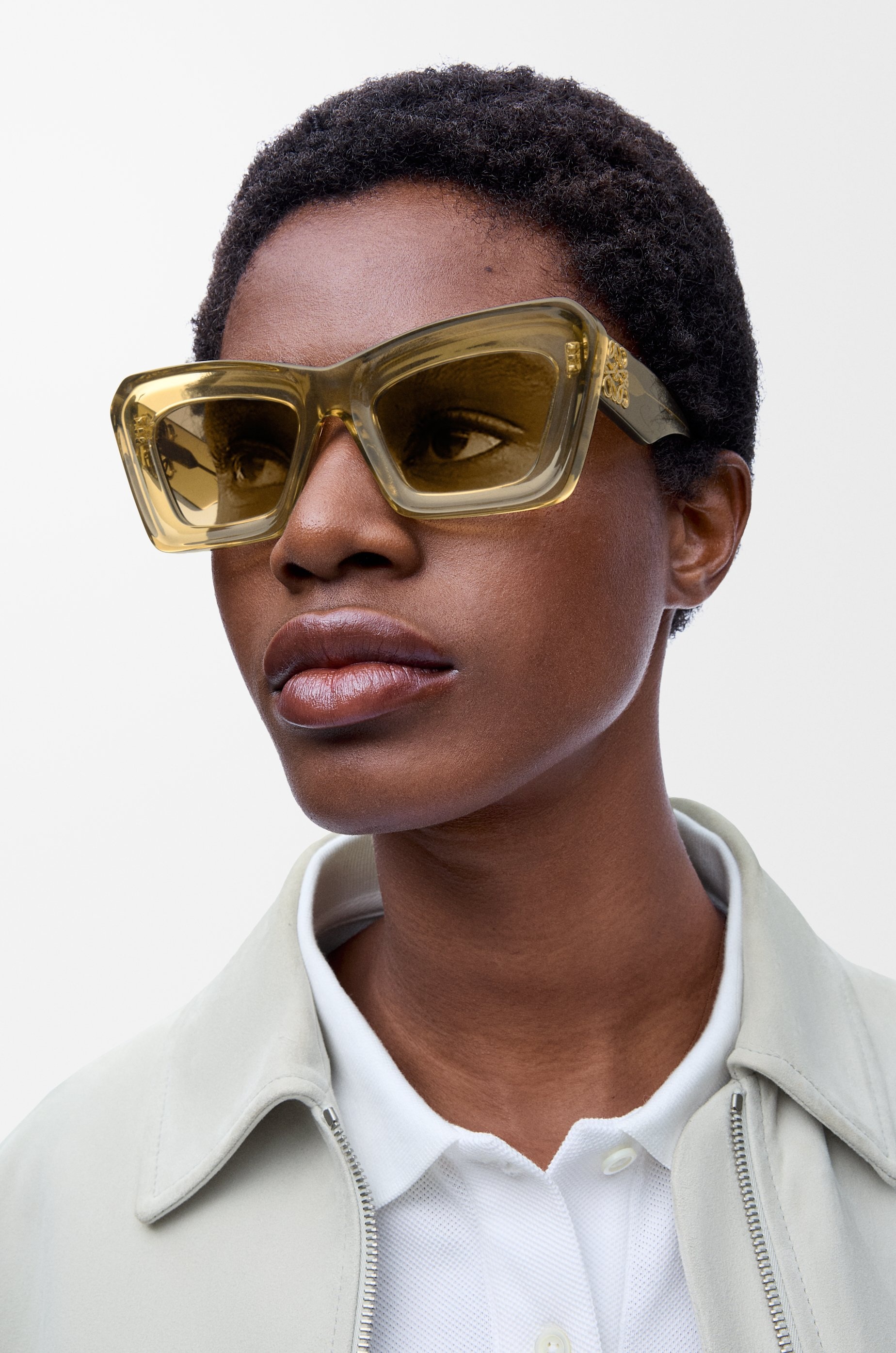 Beveled Cateye sunglasses - 2
