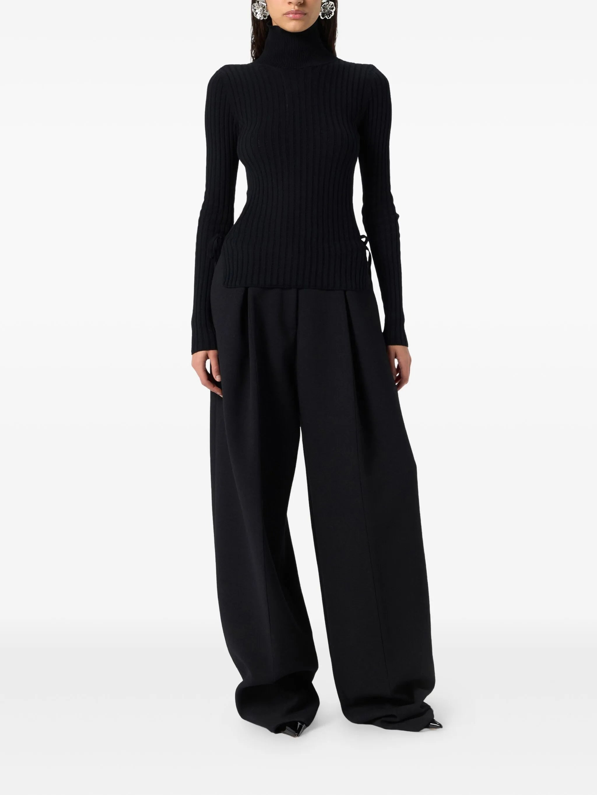 Blumarine Turtleneck Cut-out Top - 3