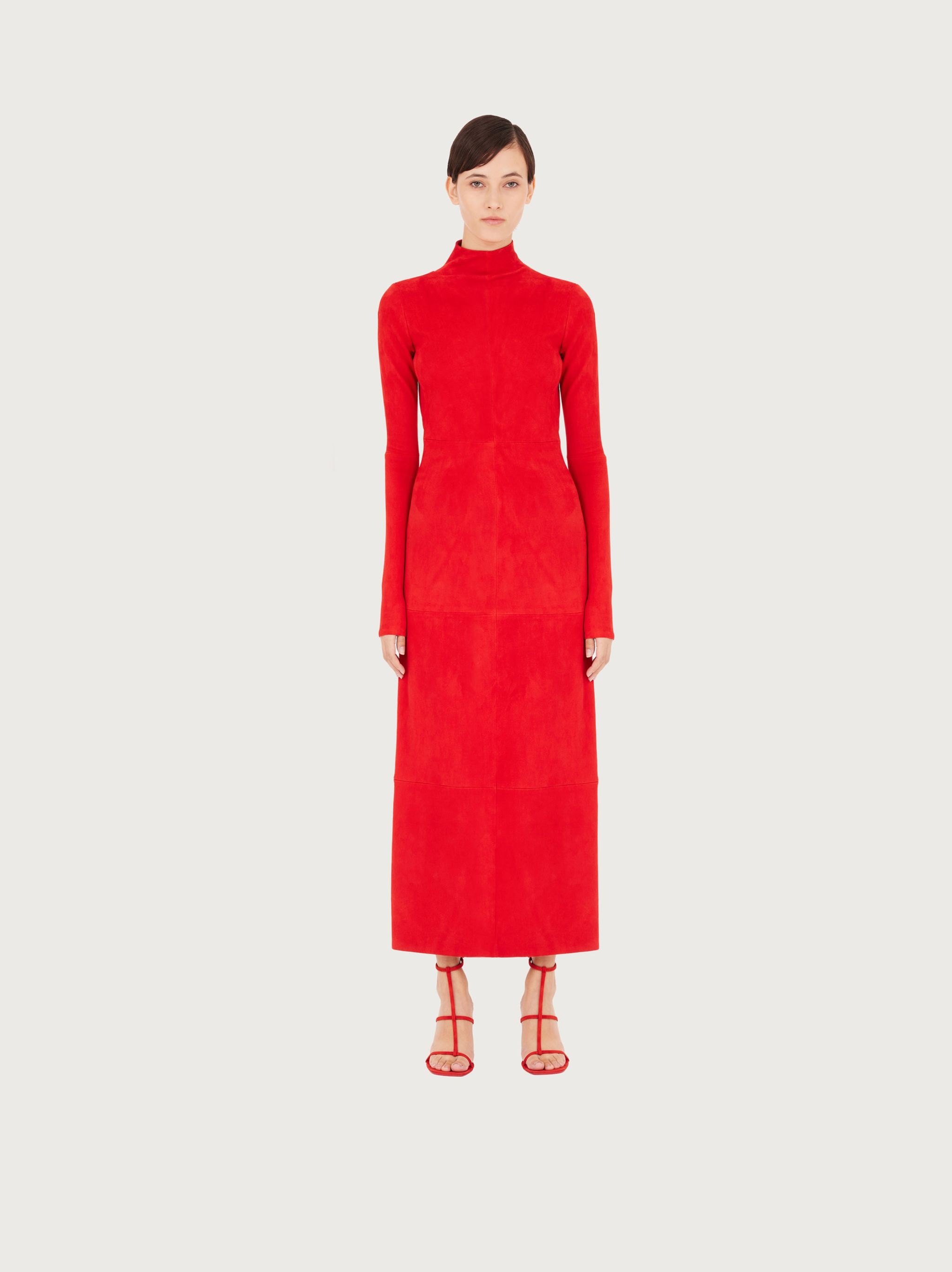 Stretch suede dress - 6