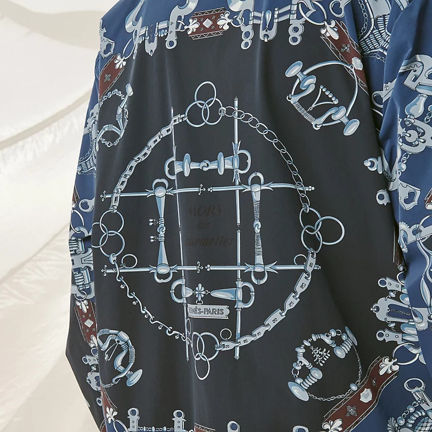 "Mors et Gourmettes" sweater with high collar - 4