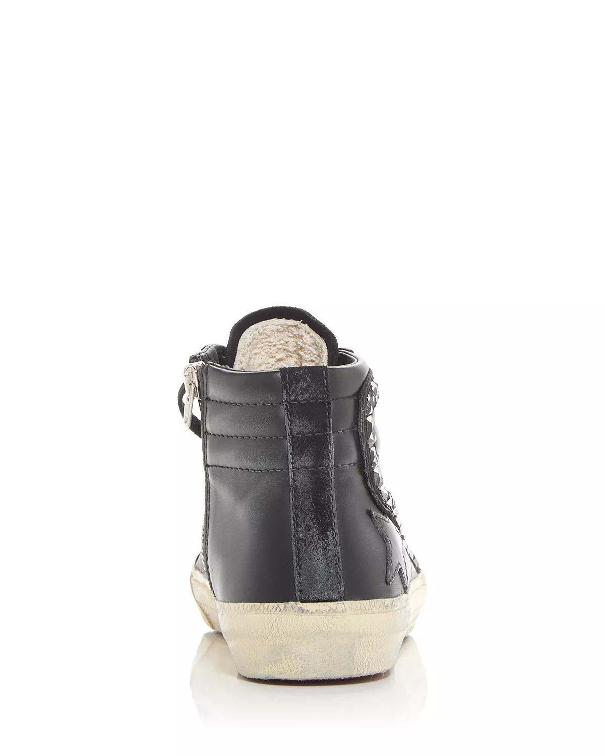 Women's Slide Embellished High Top Sneakers - 9