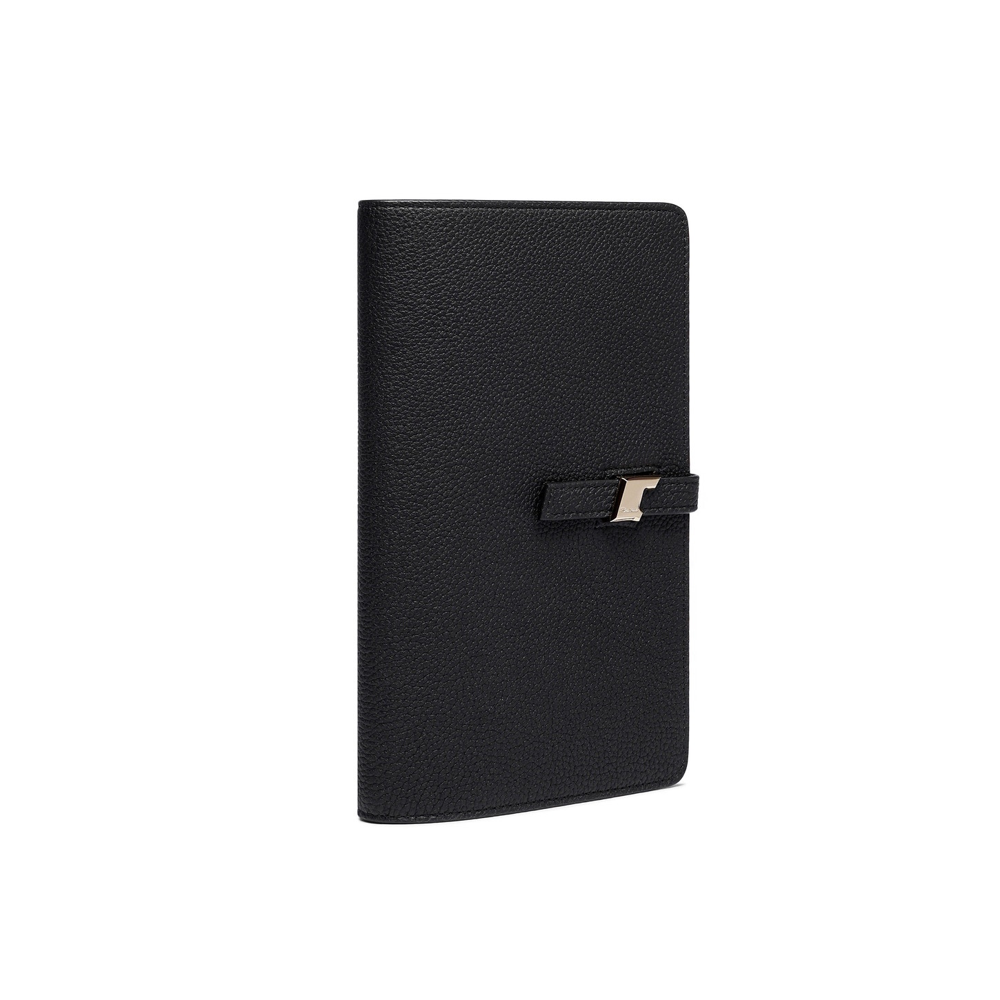 Black leather document holder - 5