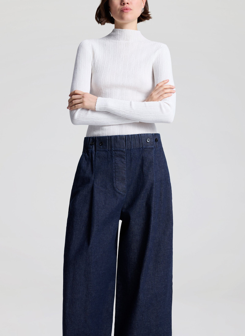 The 213 Wide Leg Denim Pant 3
