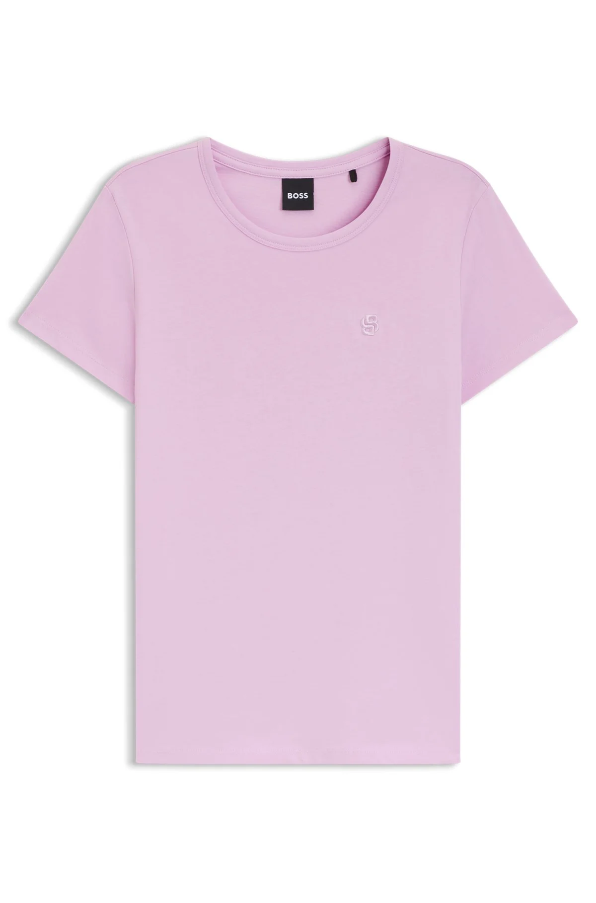 COTTON-JERSEY SLIM-FIT T-SHIRT WITH DOUBLE B MONOGRAM - 1