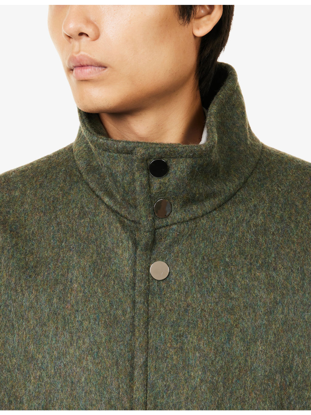 Loden Blouson Straight-Fit Wool-Blend Jacket - 5