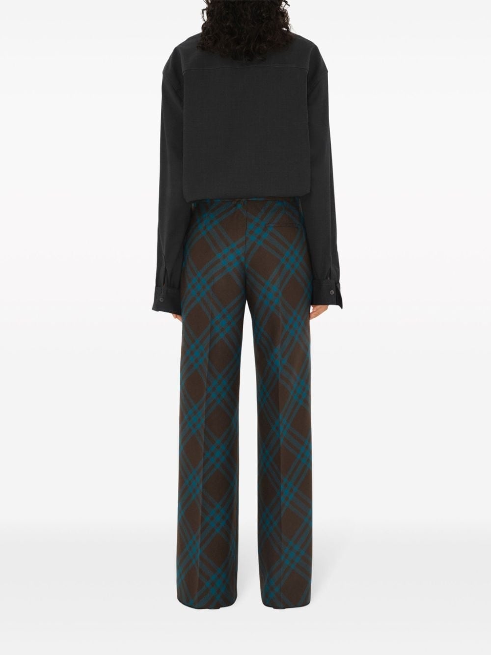 wool tailored trousers - 4