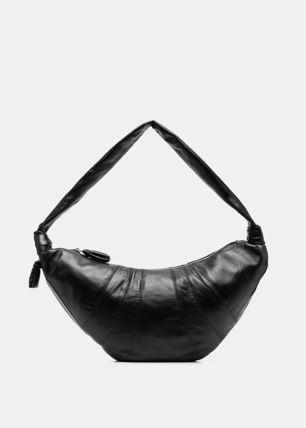 Black Large Croissant Bag - 1
