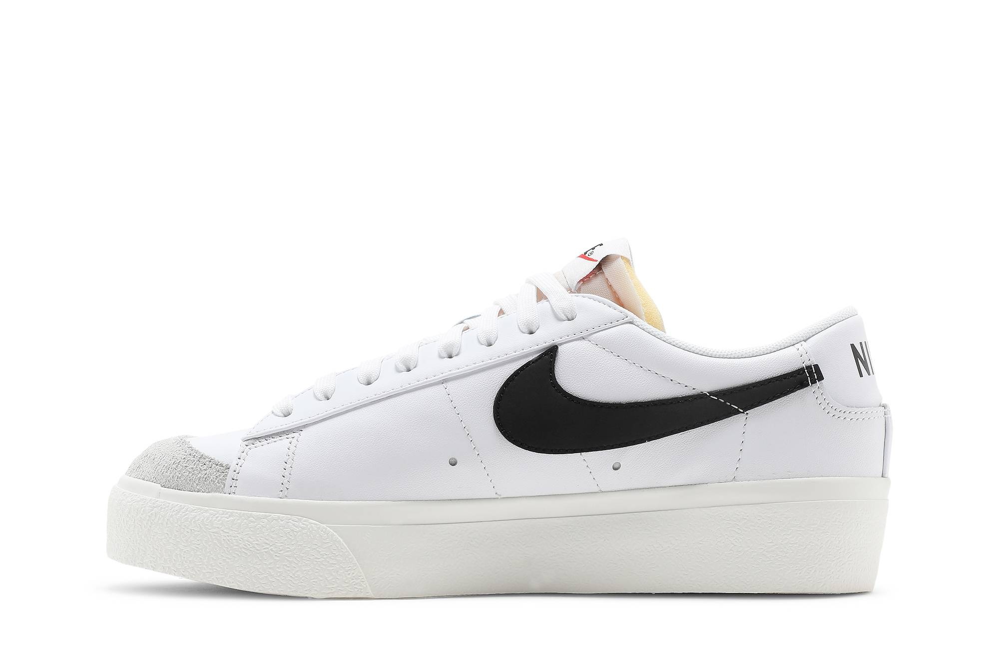 Wmns Blazer Low Platform 'White Black' - 3