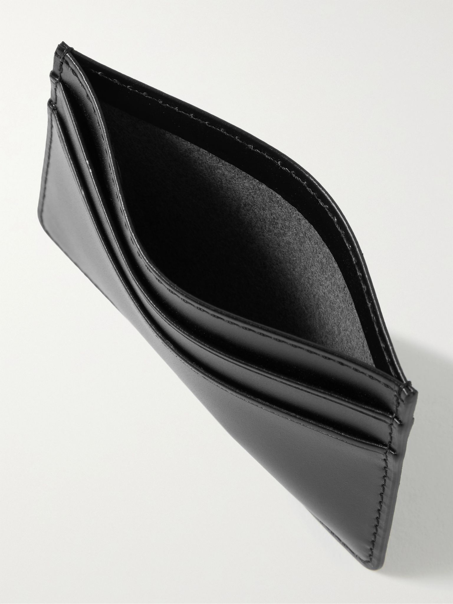 Logo-Debossed Leather Cardholder - 2