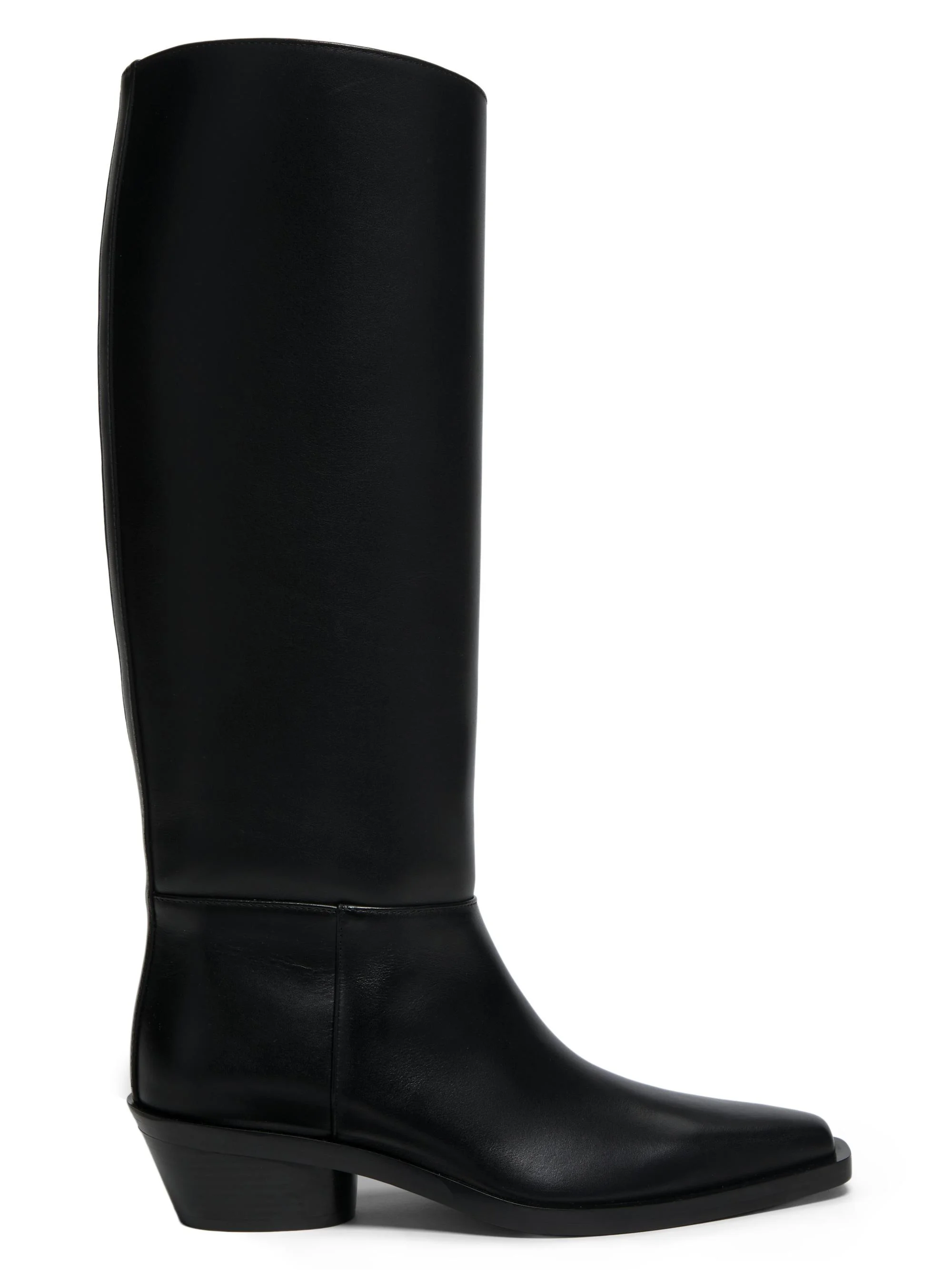 Women's Bronco 40MM Knee High Boots - Black - 1