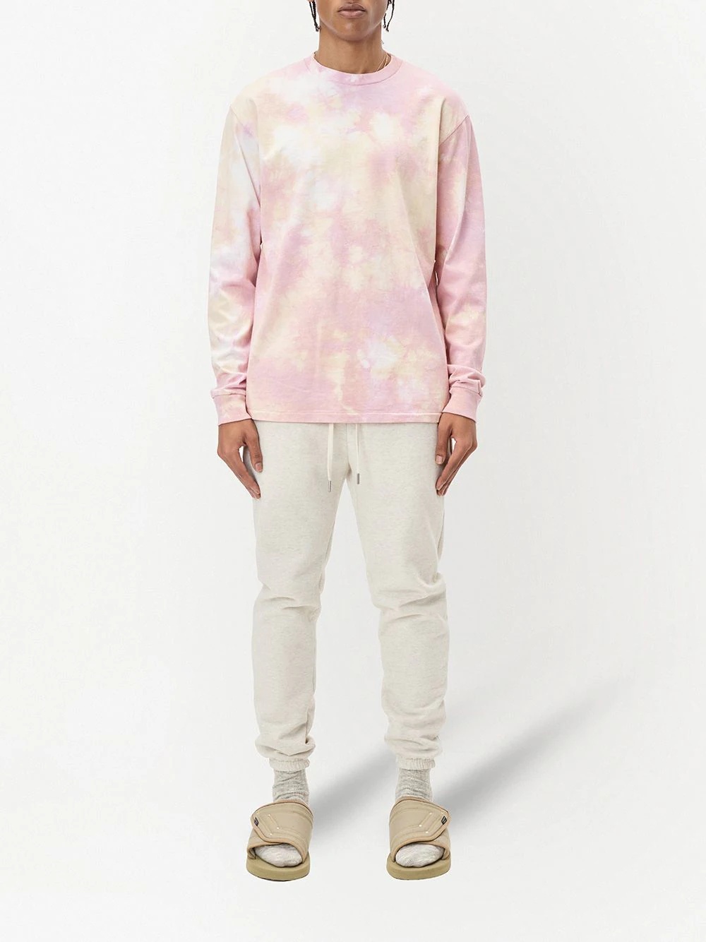 tie-dye crew neck sweatshirt - 2