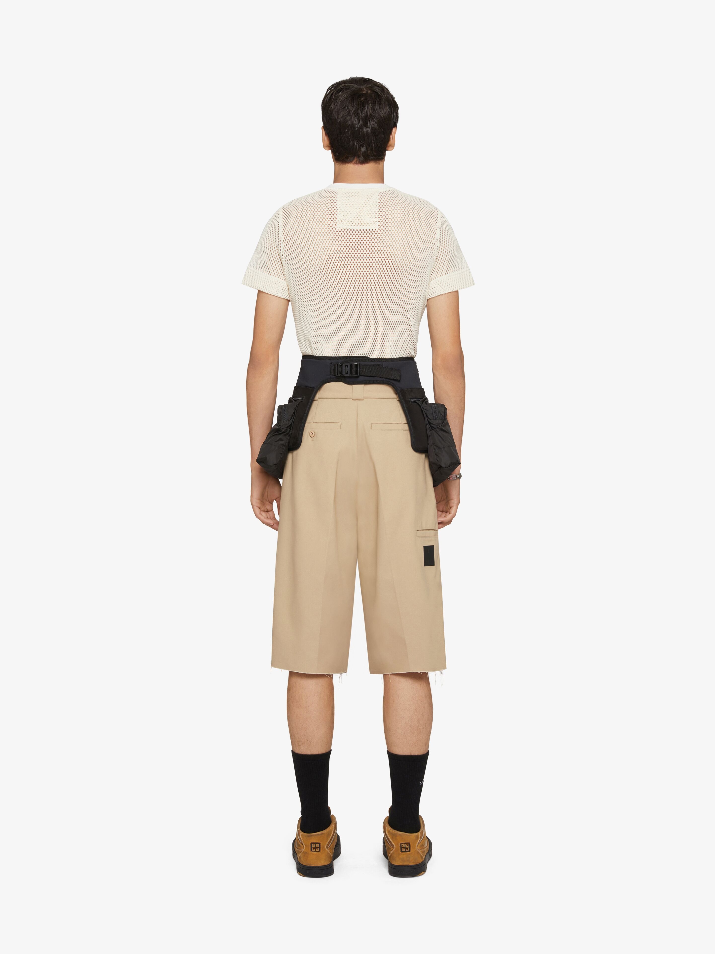 EXTRA SLIM FIT T-SHIRT IN MESH - 4