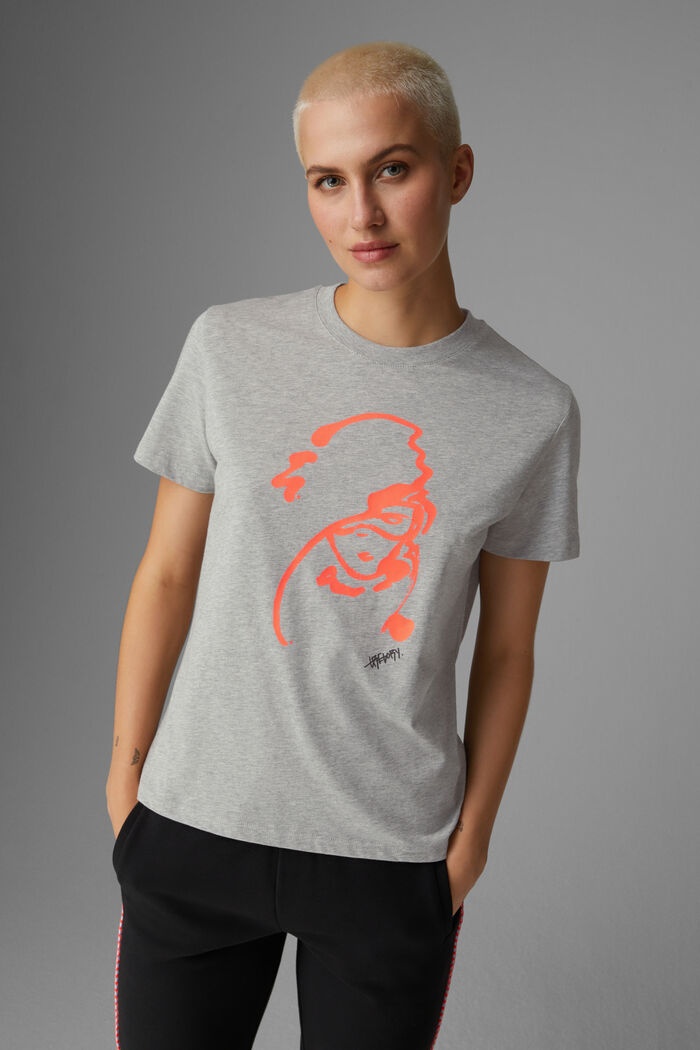Cala T-shirt in Gray melange - 2