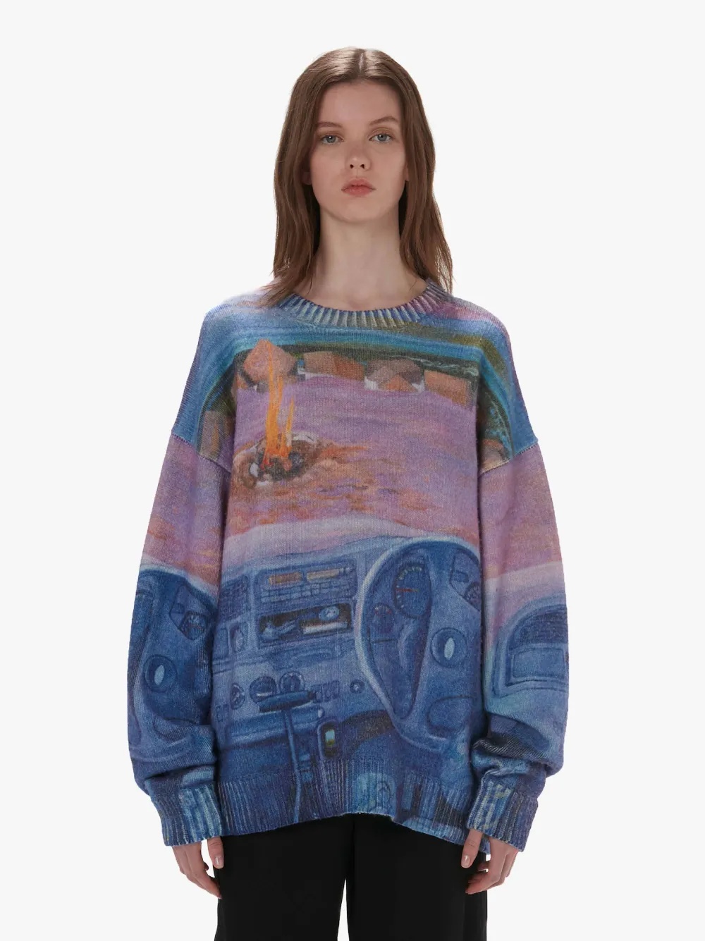 PRINTED SWEATER - 2