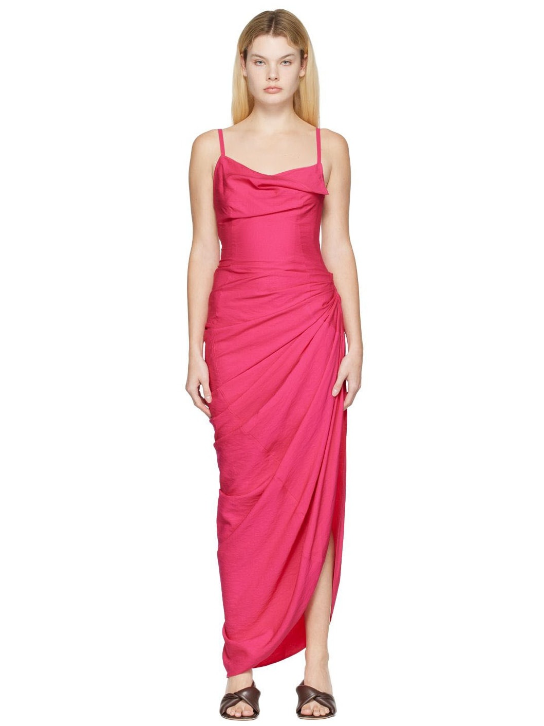 Pink Le Papier 'La Robe Saudade Longue' Maxi Dress - 1