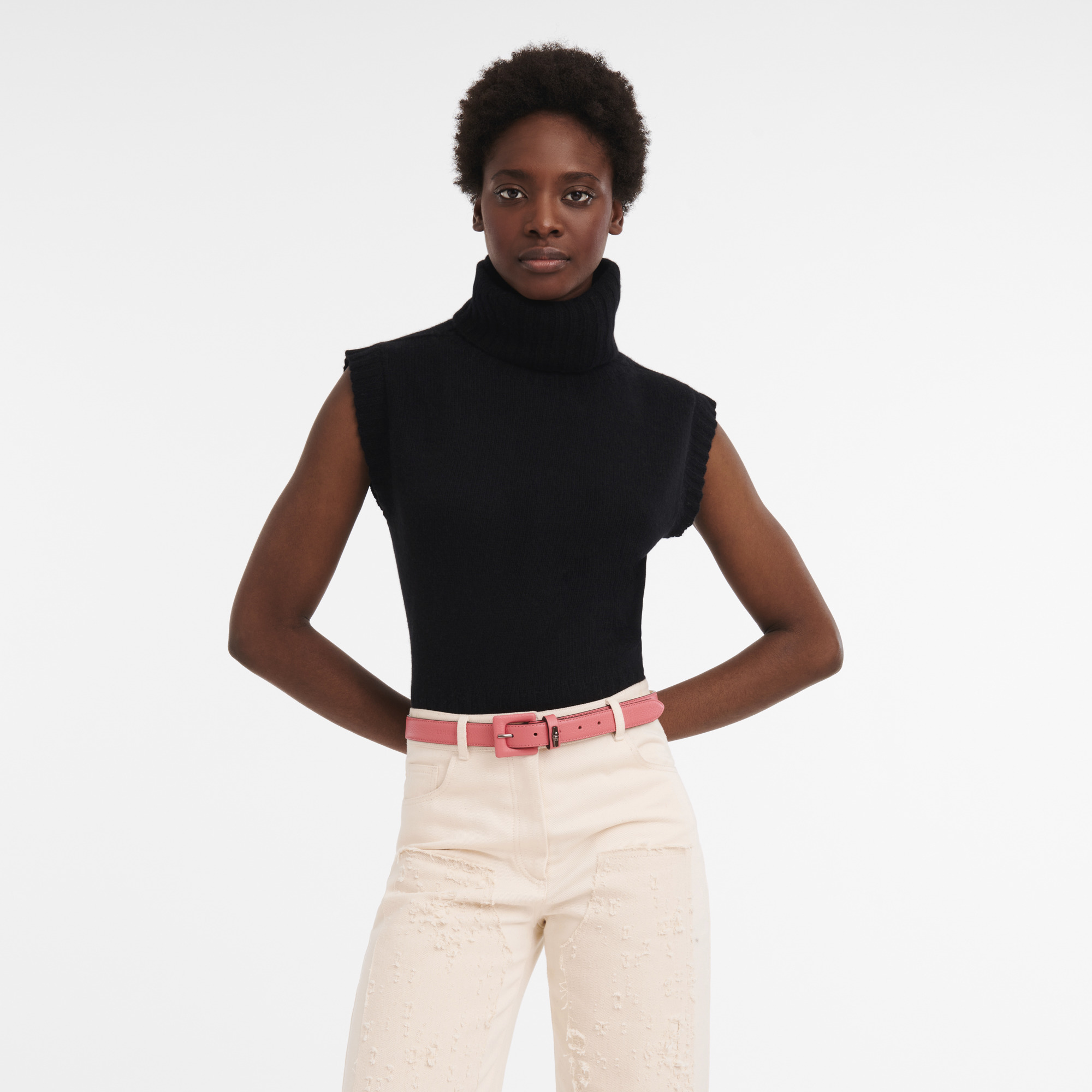Roseau Essential Ladies' belt Grenadine - Leather - 2