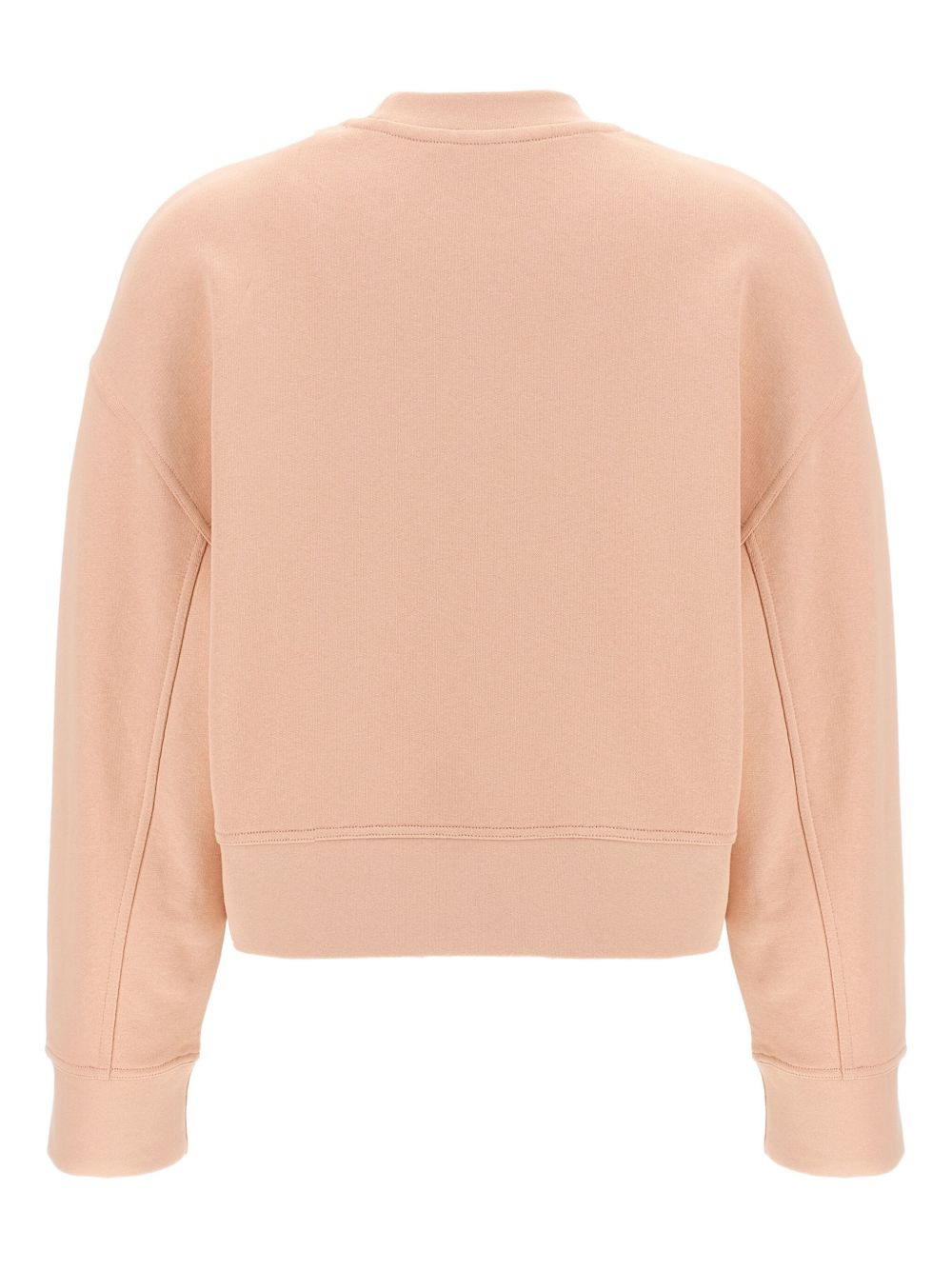 embroidered crew-neck sweatshirt - 2