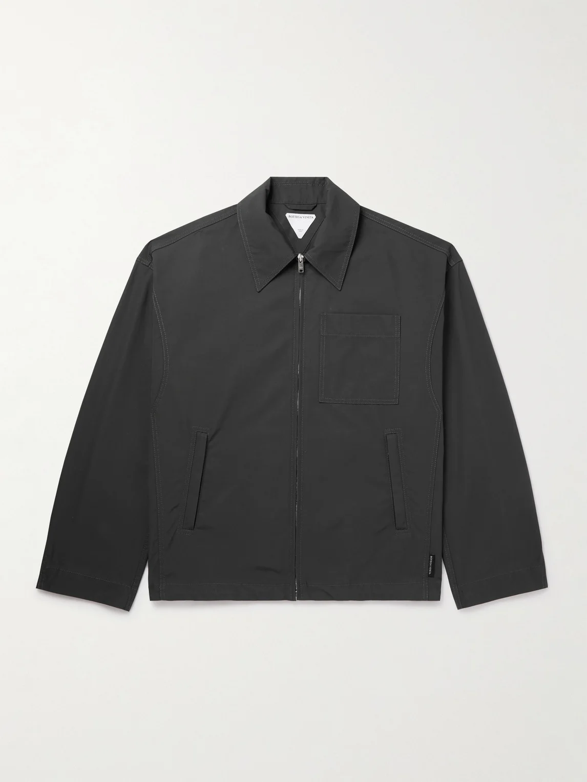 Cotton-Faille Blouson Jacket - 1