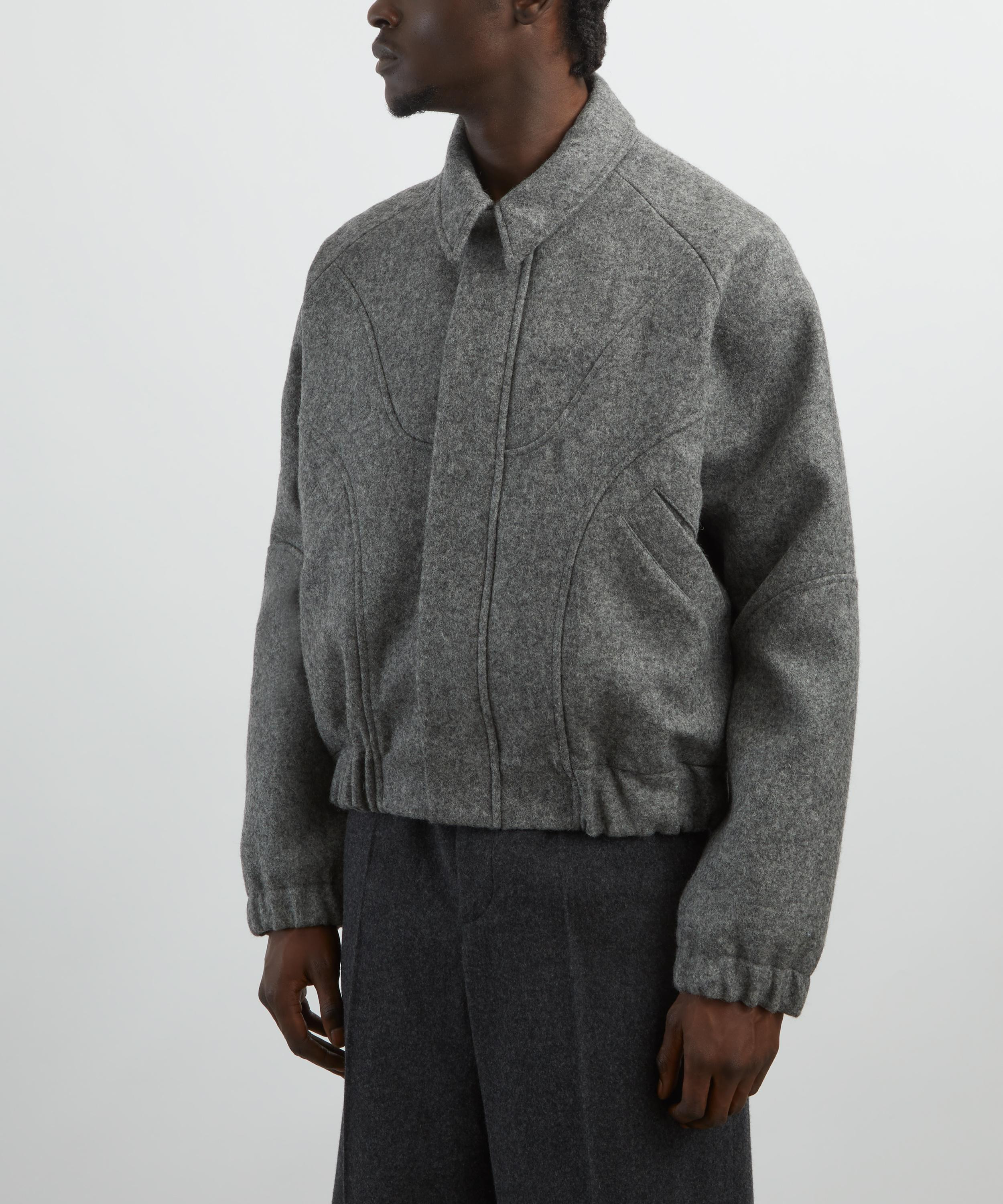 Jiji Marl Grey Wool Jacket - 3
