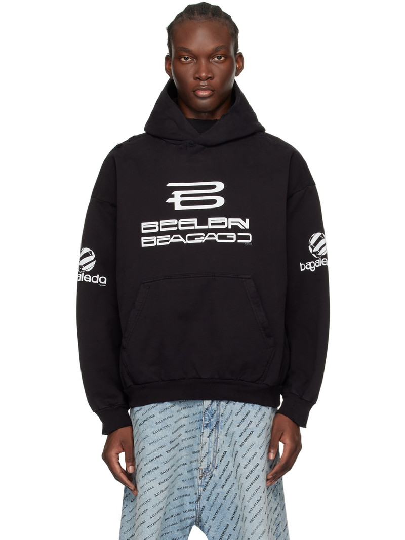 Black AI Generated Hoodie - 1