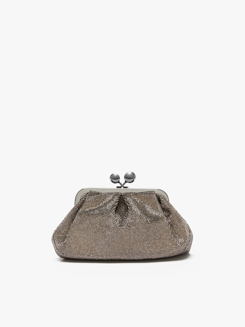 AGORAIO Small Pasticcino Bag in rhinestones 3