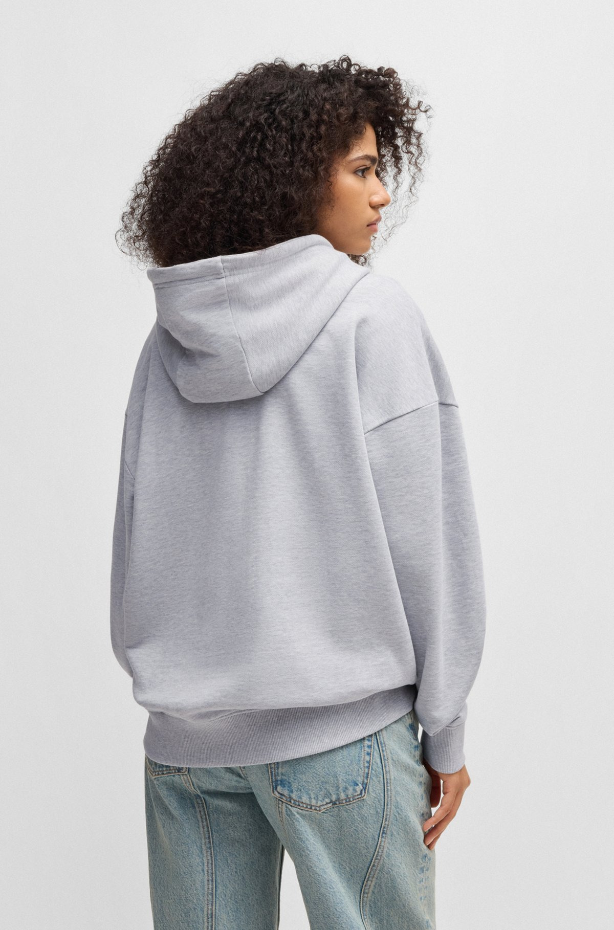 ALL-GENDER RELAXED-FIT HOODIE IN COTTON TERRY - 4