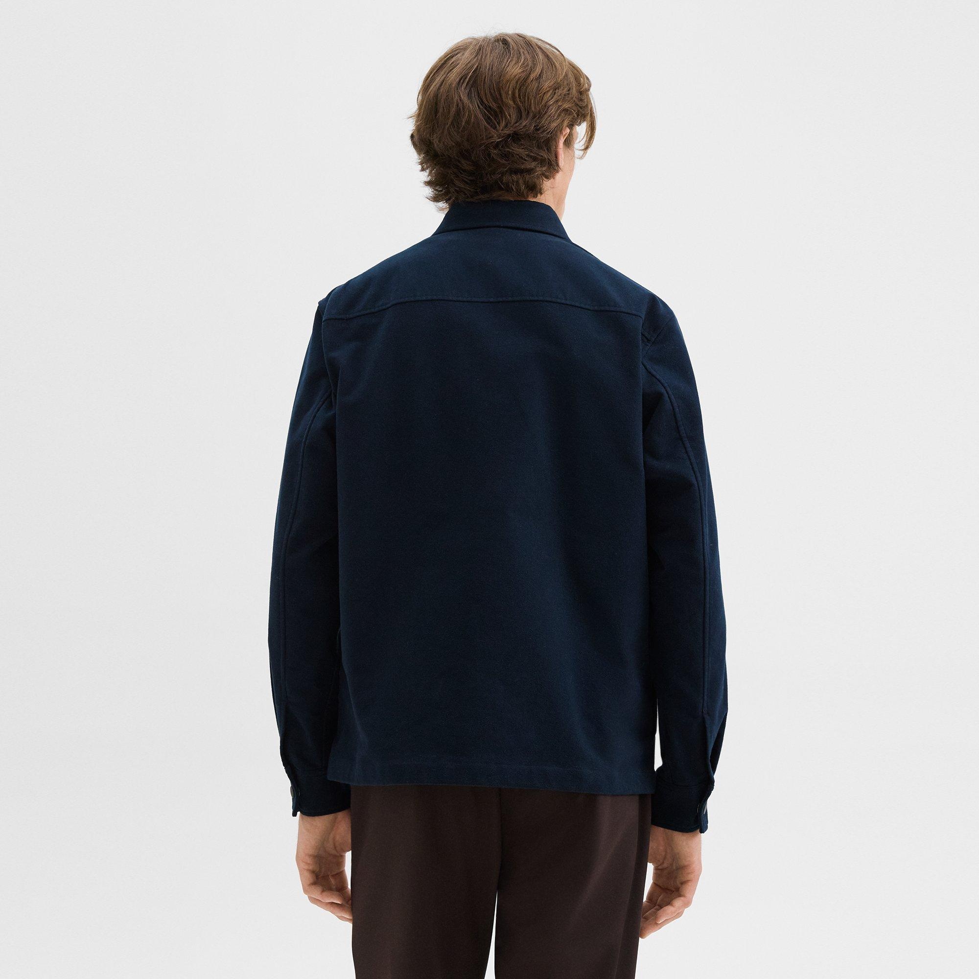 Shirt Jacket in Moleskin Twill - 4