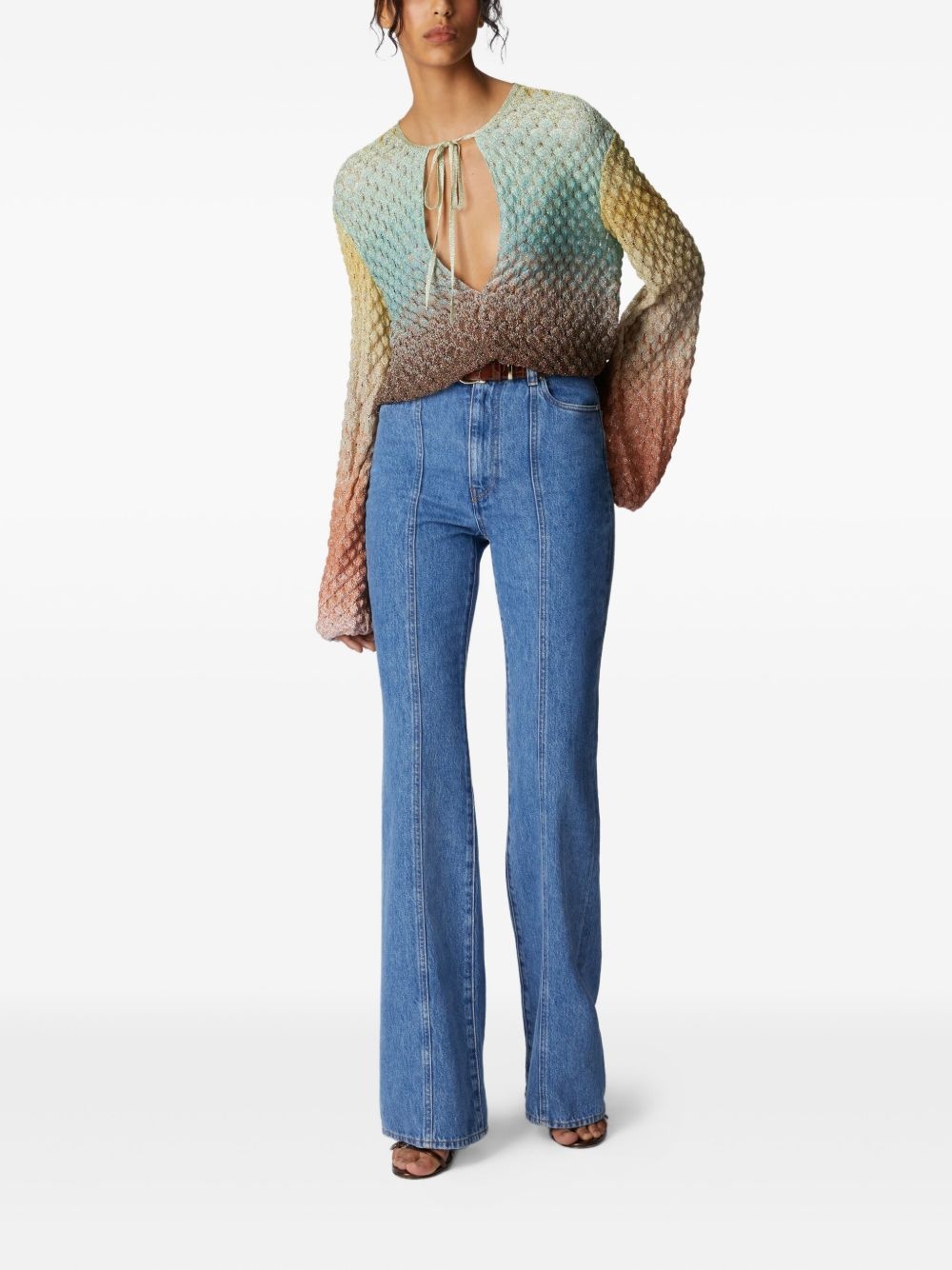 flared jeans - 2