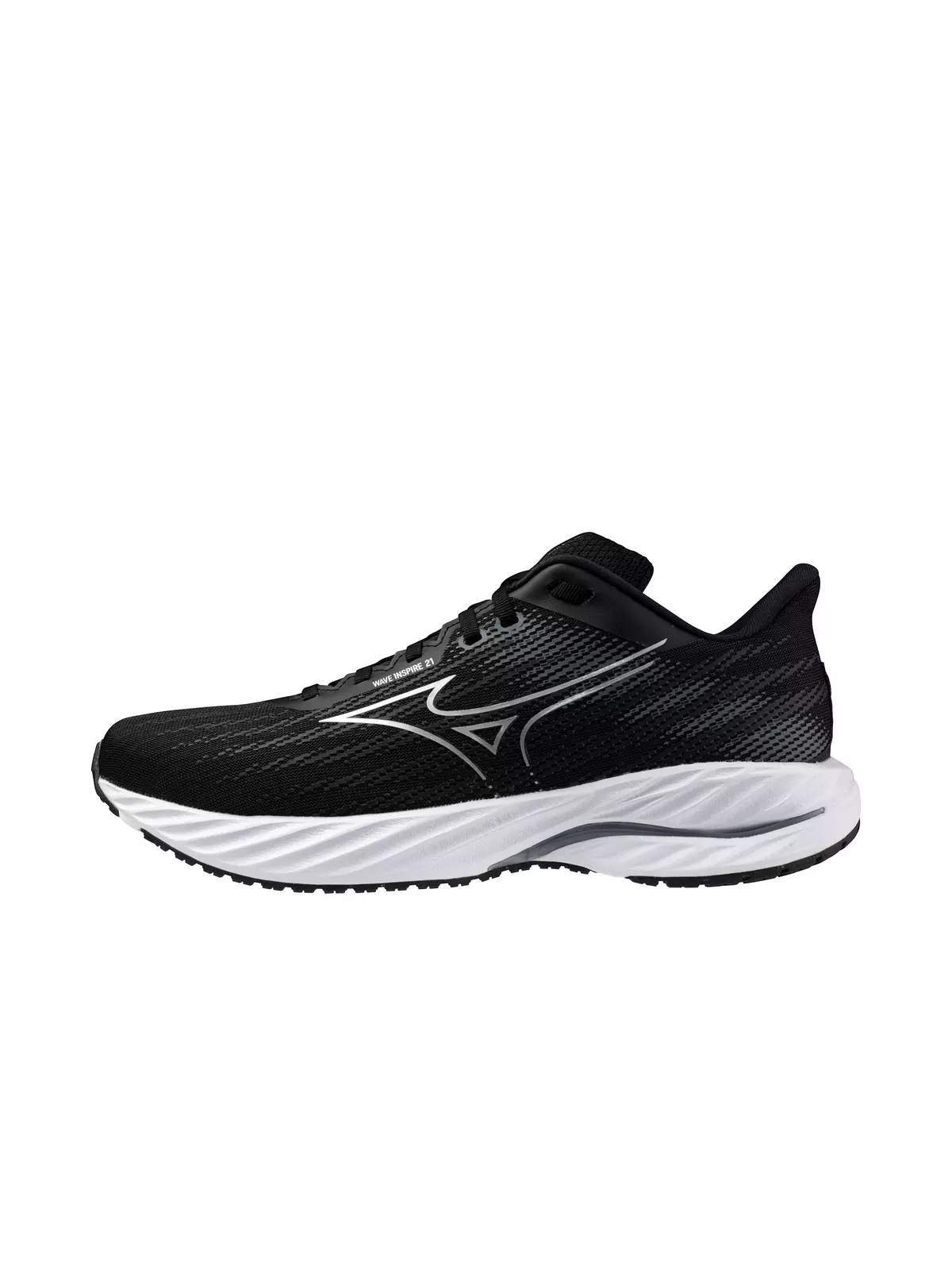 Wave Inspire 21 "Black/Silver" Men's Running Shoe - 2