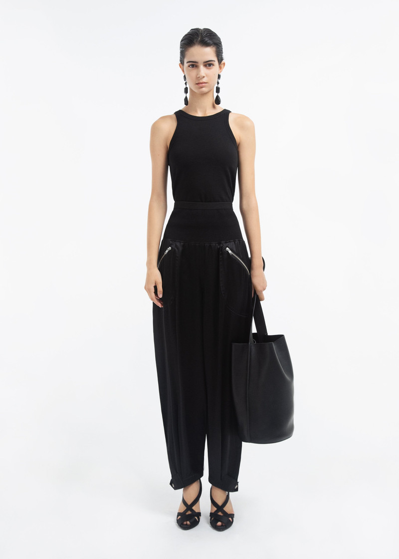 CO Ribbed Jogger in Silk Charmeuse outlook