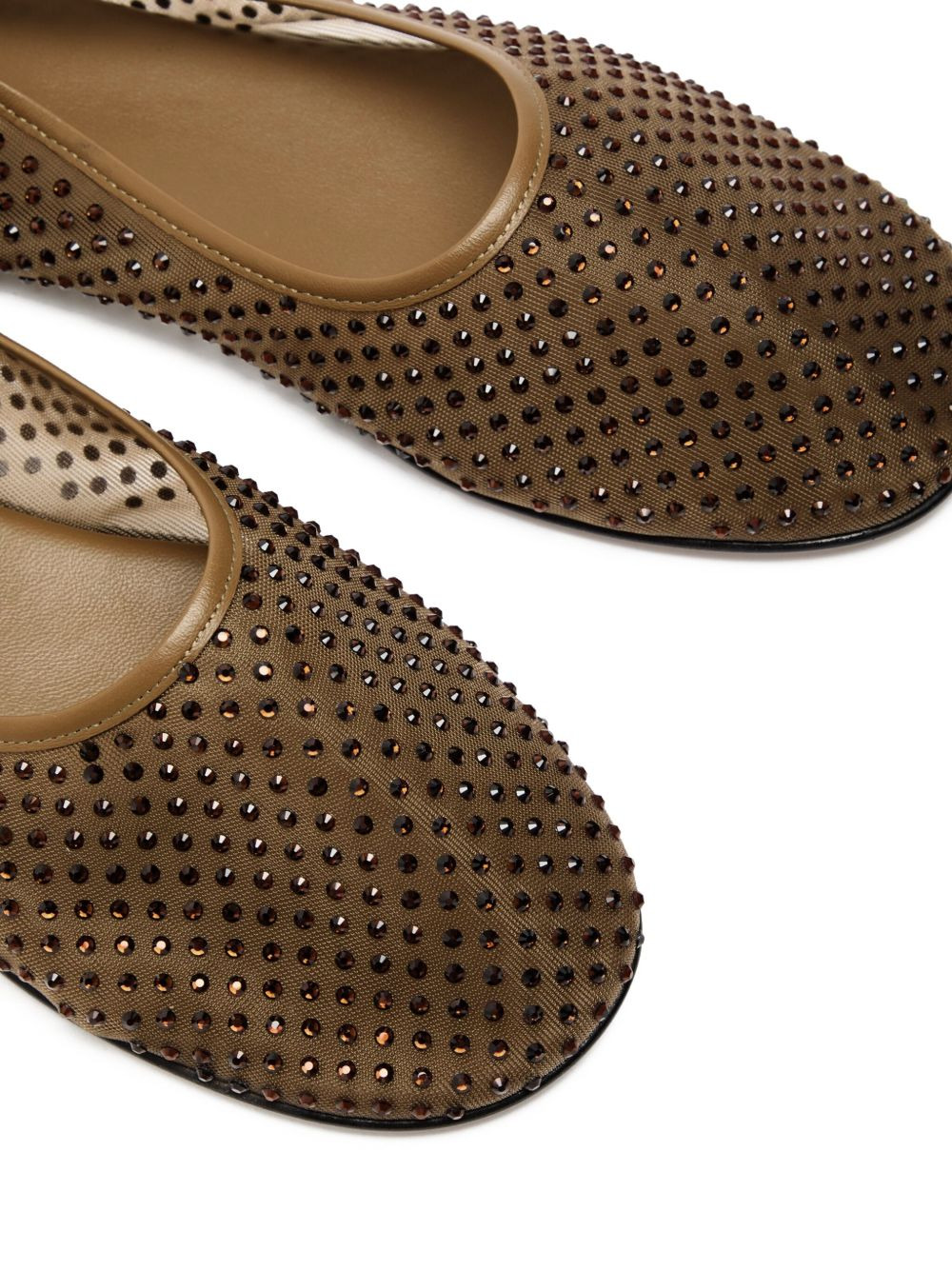 Balla crystal-embellished ballet flats - 3