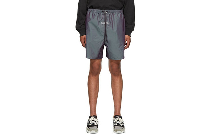 ESSENTIALS Fear of God Essentials SS20 Nylon Running Shorts Iridescent FOG-SS20-777 outlook