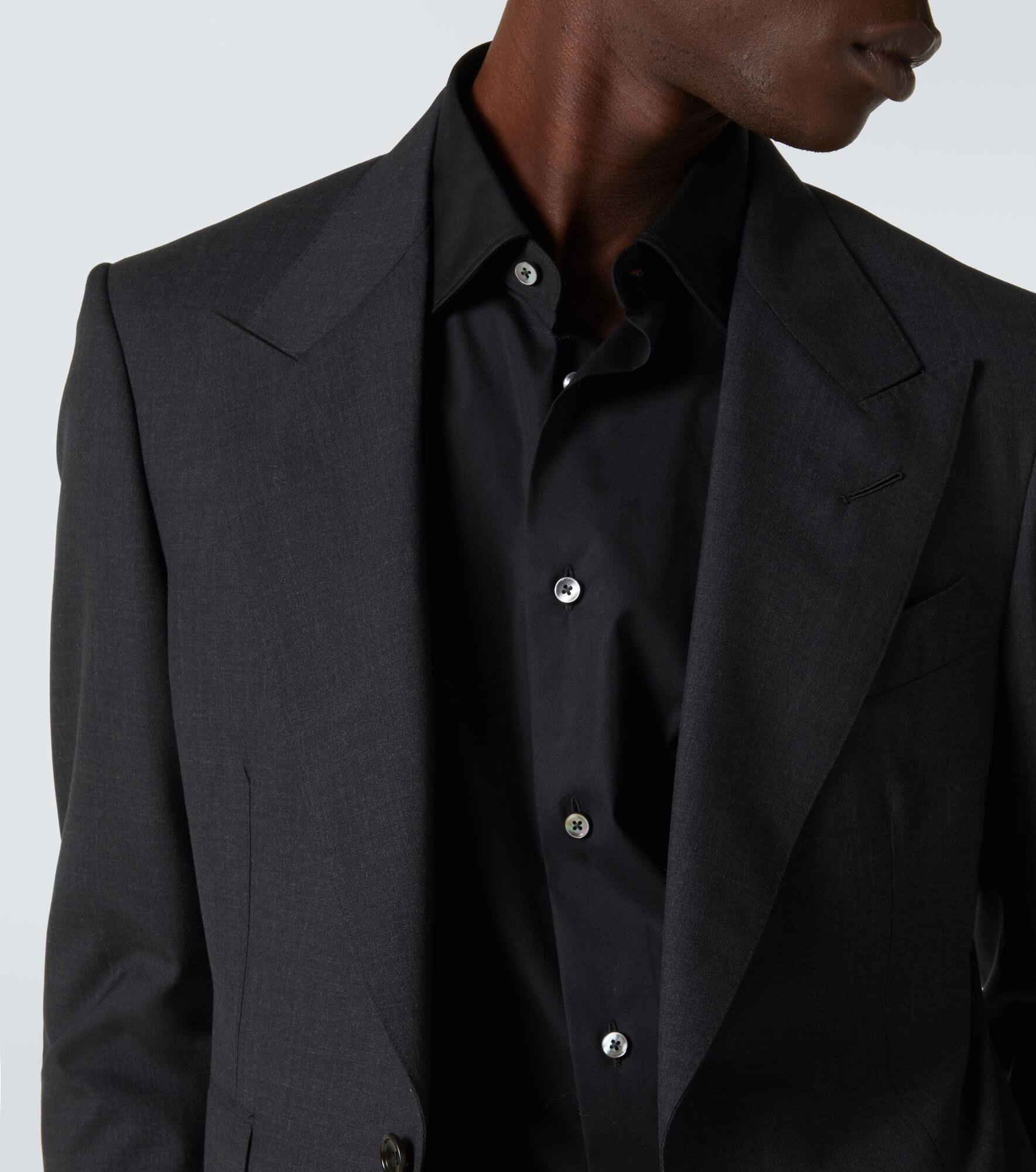 Cotton-blend shirt - 7