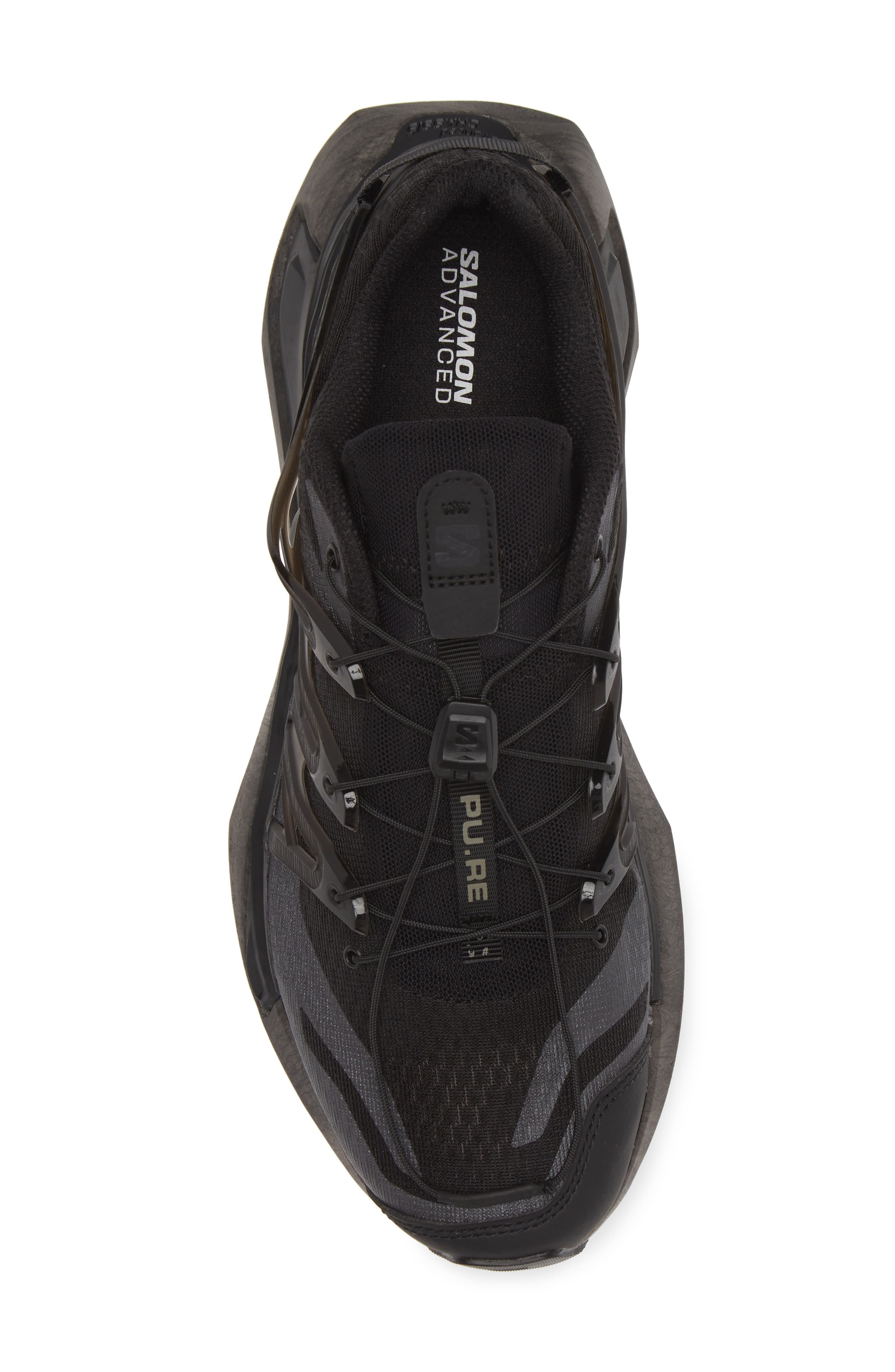 Salomon XT Pu.Re Advanced Sneaker in Black/black/phantom at Nordstrom - 5